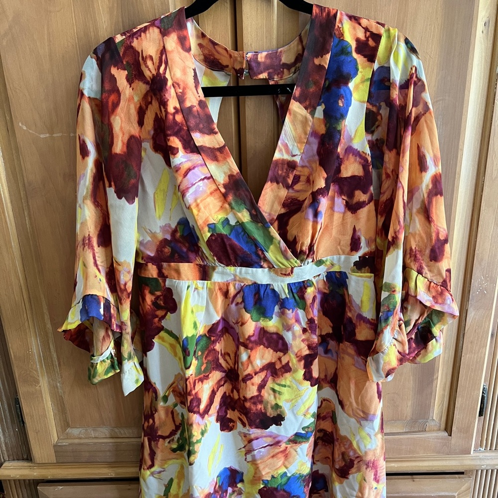 Anthropologie floral dress - Women’s Size 4